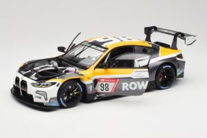 BMW M4 GT3 #98 M. Wittmann / S. van der Linde Rowe Racing ADAC 24h Nurburgring 2023 Minichamps 1:18 113232098 Fém – 2. kép a 8-ből