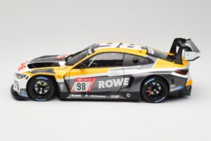 BMW M4 GT3 #98 M. Wittmann / S. van der Linde Rowe Racing ADAC 24h Nurburgring 2023 Minichamps 1:18 113232098 Fém – 4. kép a 8-ből