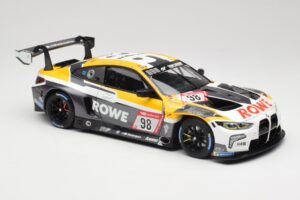 BMW M4 GT3 #98 M. Wittmann / S. van der Linde Rowe Racing ADAC 24h Nurburgring 2023 Minichamps 1:18 113232098 Fém – 6. kép a 8-ből