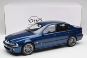 BMW M5 E39 Avus Kék Otto 1:12 G073 Gyanta – 6. kép a 6-ből