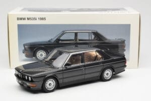 BMW M535i E28 Diamond Fekete AUTOart 1:18 75162 Fém – 8. kép a 8-ből