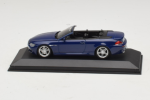 BMW M6 E64 Kabrió Blue Metallic Minichamps 1:43 BMW017 Fém
