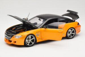 BMW M6 E63 AC Schnitzer Tension Yellow & Black Norev 1:18 183550 Fém – 2. kép a 8-ből