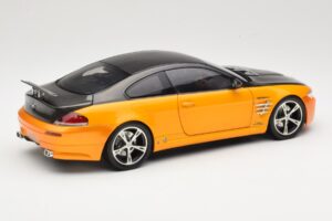 BMW M6 E63 AC Schnitzer Tension Yellow & Black Norev 1:18 183550 Fém – 3. kép a 8-ből