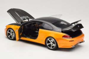 BMW M6 E63 AC Schnitzer Tension Yellow & Black Norev 1:18 183550 Fém – 5. kép a 8-ből