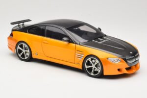 BMW M6 E63 AC Schnitzer Tension Yellow & Black Norev 1:18 183550 Fém – 6. kép a 8-ből