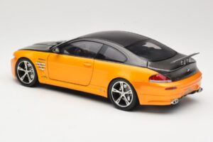 BMW M6 E63 AC Schnitzer Tension Yellow & Black Norev 1:18 183550 Fém – 7. kép a 8-ből