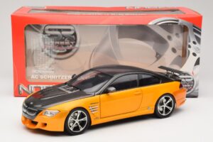 BMW M6 E63 AC Schnitzer Tension Yellow & Black Norev 1:18 183550 Fém – 8. kép a 8-ből