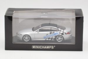 BMW M6 E63 IAA Frankfurt Ezüst Minichamps 1:43 M6001 Fém – 4. kép a 4-ből