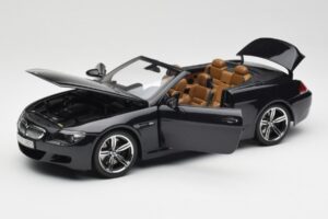 BMW M6 E64 Kabrió Sapphire Black Kyosho 1:18 80430417424 Fém – 2. kép a 9-ből