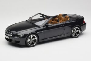 BMW M6 E64 Kabrió Sapphire Black Kyosho 1:18 80430417424 Fém
