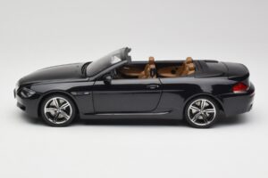 BMW M6 E64 Kabrió Sapphire Black Kyosho 1:18 80430417424 Fém – 5. kép a 9-ből