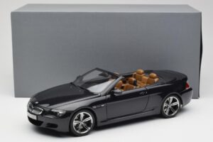 BMW M6 E64 Kabrió Sapphire Black Kyosho 1:18 80430417424 Fém – 9. kép a 9-ből