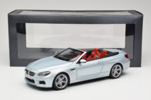 BMW M6 F12 Kabrió Silverstone Silver Paragon 1:18 8043225656 Fém – 8. kép a 8-ből