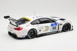 BMW M6 GT3 F13 #100 Schubert Motorsport J. Edwards / J. Klingmann 24h Nurburgring 2016 Minichamps 1:18 155162611 Fém – 2. kép a 6-ből