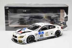 BMW M6 GT3 F13 #100 Schubert Motorsport J. Edwards / J. Klingmann 24h Nurburgring 2016 Minichamps 1:18 155162611 Fém – 6. kép a 6-ből