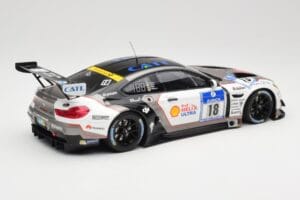 BMW M6 GT3 F13 #18 Schubert Motorsport A. Farfus / J. Krohn 24h Nurburgring 2016 Minichamps 1:18 155162618 Fém – 2. kép a 6-ből