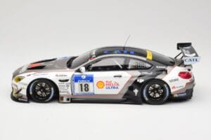 BMW M6 GT3 F13 #18 Schubert Motorsport A. Farfus / J. Krohn 24h Nurburgring 2016 Minichamps 1:18 155162618 Fém – 3. kép a 6-ből
