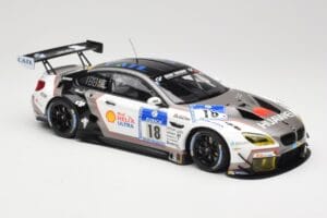 BMW M6 GT3 F13 #18 Schubert Motorsport A. Farfus / J. Krohn 24h Nurburgring 2016 Minichamps 1:18 155162618 Fém – 4. kép a 6-ből