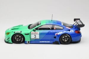 BMW M6 GT3 F13 #3 Falken Motorsports P. Düsseldorf / J. Müller VLN Winner Heat 4 2017 Minichamps 1:18 153172693 Fém – 3. kép a 6-ből