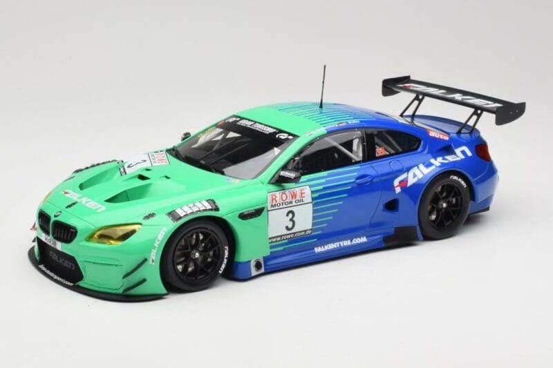 BMW M6 GT3 F13 #3 Falken Motorsports P. Düsseldorf / J. Müller VLN Winner Heat 4 2017 Minichamps 1:18 153172693 Fém