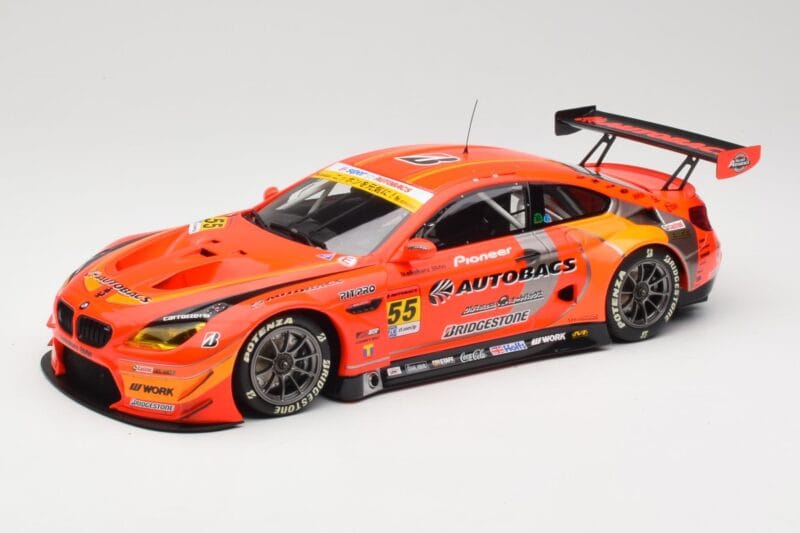 BMW M6 GT3 F13 #55 Autobacs Racing Team R. Takagi / K. Kobayashi Super GT Series 2016 Minichamps 1:18 155162655 Fém
