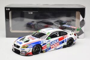 BMW M6 GT3 F13 #96 Turner Motorsport B. Auberlen / R. Foley Class Winner Petit Le Mans 2019 Minichamps 1:18 153192696 Fém – 6. kép a 6-ből