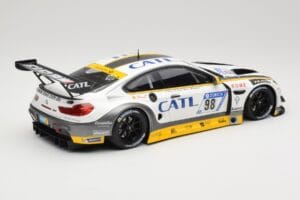 BMW M6 GT3 F13 #98 Rowe Racing M. Palttala / N. Catsburg 2nd Place 24 Hours of Nurburgring 2017 Minichamps 1:18 155172698 Fém – 2. kép a 6-ből
