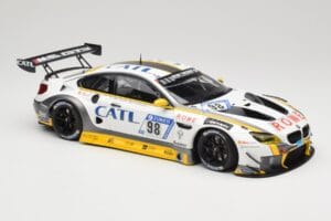 BMW M6 GT3 F13 #98 Rowe Racing M. Palttala / N. Catsburg 2nd Place 24 Hours of Nurburgring 2017 Minichamps 1:18 155172698 Fém – 4. kép a 6-ből