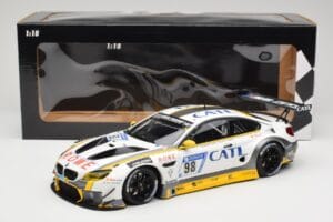 BMW M6 GT3 F13 #98 Rowe Racing M. Palttala / N. Catsburg 2nd Place 24 Hours of Nurburgring 2017 Minichamps 1:18 155172698 Fém – 6. kép a 6-ből