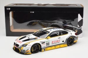 BMW M6 GT3 F13 #98 Rowe Racing T. Blomqvist / N. Catsburg 24 Hours of Spa 2017 Minichamps 1:18 155172688 Fém – 6. kép a 6-ből