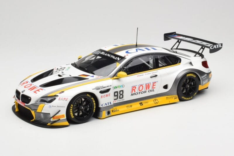 BMW M6 GT3 F13 #98 Rowe Racing T. Blomqvist / N. Catsburg 24 Hours of Spa 2017 Minichamps 1:18 155172688 Fém