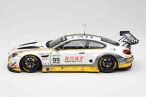 BMW M6 GT3 F13 #99 Rowe Racing P. Eng / M. Martin 24 Hours of Spa 2017 Minichamps 1:18 155172689 Fém – 3. kép a 6-ből