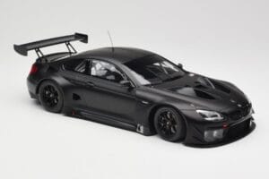 BMW M6 GT3 F13 Plain Body Version Matte Black Minichamps 1:18 155162610 Fém – 4. kép a 6-ből