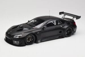 BMW M6 GT3 F13 Plain Body Version Matte Black Minichamps 1:18 155162610 Fém