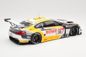 BMW M6 GT3 Rowe Racing #98 M. Wittmann / T. Blomqvist / P. Eng 4th Place 24 Hours Nurburgring 2020 Minichamps 1:18 155202698  – 2. kép a 6-ből