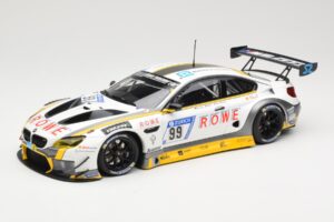 BMW M6 GT3 Rowe Racing #99 M. Basseng / M. Martin 24 Hours Nurburgring 2017 Minichamps 1:18 155172699 Fém