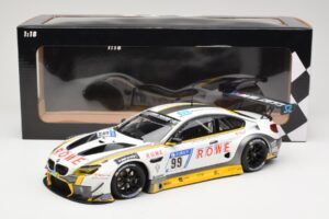 BMW M6 GT3 Rowe Racing #99 M. Basseng / M. Martin 24 Hours Nurburgring 2017 Minichamps 1:18 155172699 Fém – 6. kép a 6-ből