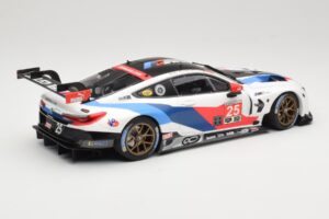 BMW M8 GTE Team RLL C. De Phillippi / B. Auberlen 2nd in Class 12 Hours of Sebring 2018 Minichamps 1:18 155182925 Fém – 2. kép a 6-ből