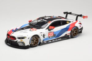 BMW M8 GTE Team RLL C. De Phillippi / B. Auberlen 2nd in Class 12 Hours of Sebring 2018 Minichamps 1:18 155182925 Fém