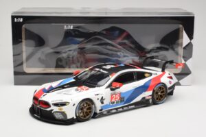 BMW M8 GTE Team RLL C. De Phillippi / B. Auberlen 2nd in Class 12 Hours of Sebring 2018 Minichamps 1:18 155182925 Fém – 6. kép a 6-ből