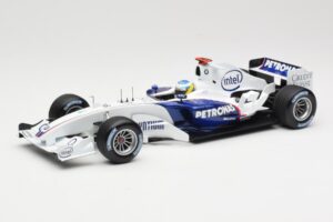BMW Sauber F1.06 #16 N. Heidfeld Launch Version 2006 Minichamps 1:18 80430413183 Fém