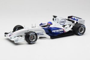 BMW Sauber F1.06 #17 J. Villeneuve Launch Version 2006 Minichamps 1:18 80430413184 Fém