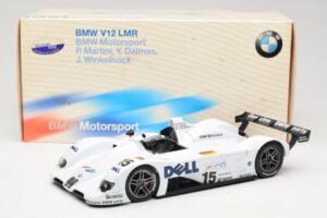 BMW V12 LMR LMP #15 P. Martini / Y. Dalmas / J. Winkelhock 24 Hours of Le Mans Winner 1999 Minichamps 1:18 80430009338 Fém – 6. kép a 6-ből