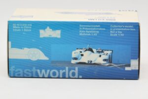 BMW V12 LMR LMP1 #42 Beck's T. Kristensen / J. Lehto / J. Müller 24 Hours of Le Mans 1999 Minichamps 1:43 80429418139 Fém – 4. kép a 4-ből