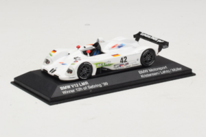 BMW V12 LMR #42 T. Kristensen / J.J. Lehto / J. Muller 24 Hours of Le Mans 1999 Minichamps 1:43 80429418137 Fém – 2. kép a 5-ből