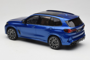 BMW X5 M F95 Competition Marina Bay Blue Metallic GT Spirit 1:18 GT967 Gyanta – 5. kép a 6-ből