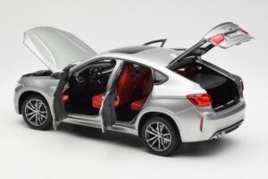 BMW X6 M F86 Donington Szürke Metál Norev 1:18 80432364886 Fém – 5. kép a 8-ből