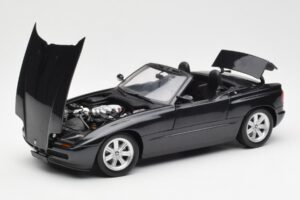 BMW Z1 Fekete Metál Minichamps 1:18 180020100 Fém – 2. kép a 8-ből