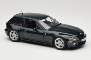 BMW Z3 Coupe 2.8 Zöld Márkakereskedői Kiadás UT Models 1:18 80439422349 Fém – 6. kép a 8-ből
